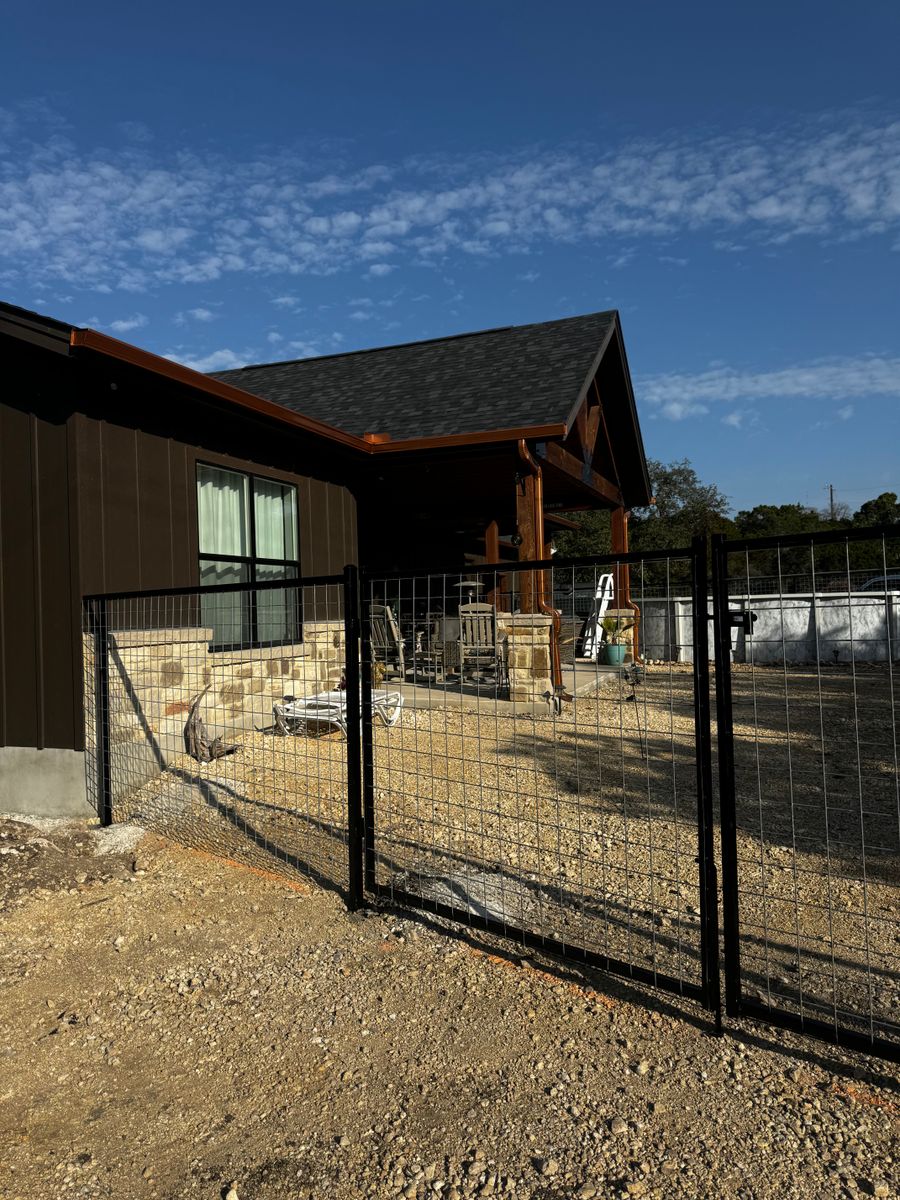 Landscape Design for N. B. Fence & Landscape in New Braunfels, TX