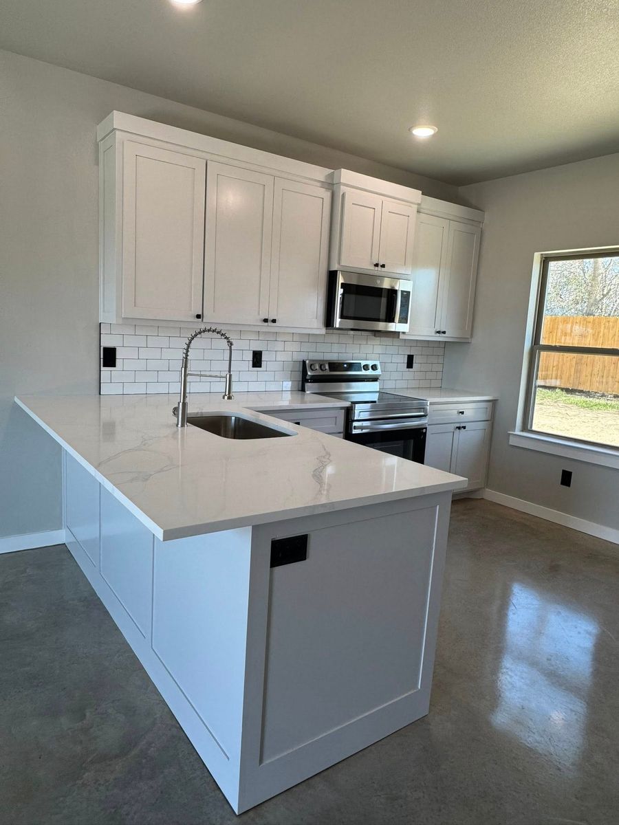 Cabinet Refinishing for J&C Painting in Mabank, TX