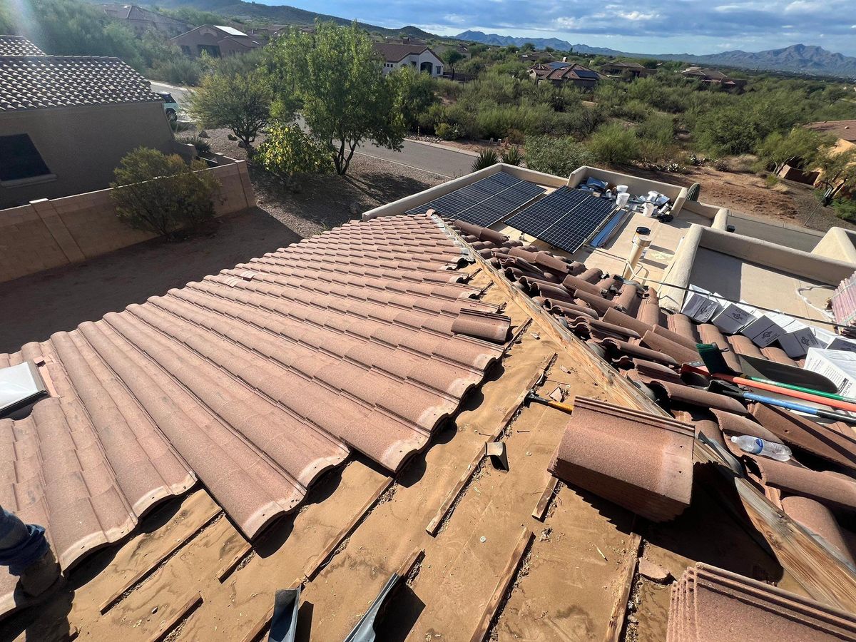Roofing Replacement for Castro’s Custom’s Roofing LLC in Tucson, AZ