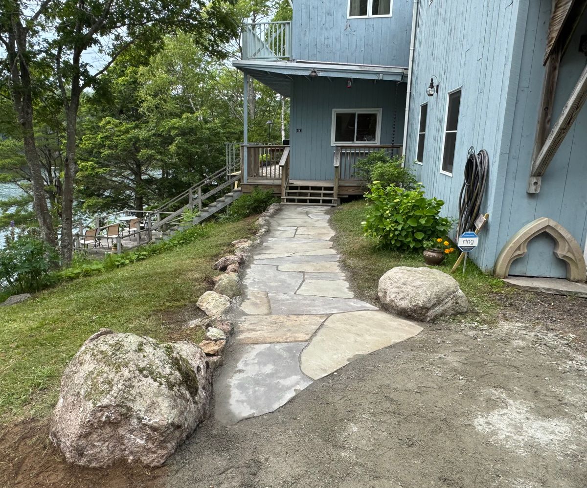 Stone Masonry for Natural Roots in Georgetown, ME