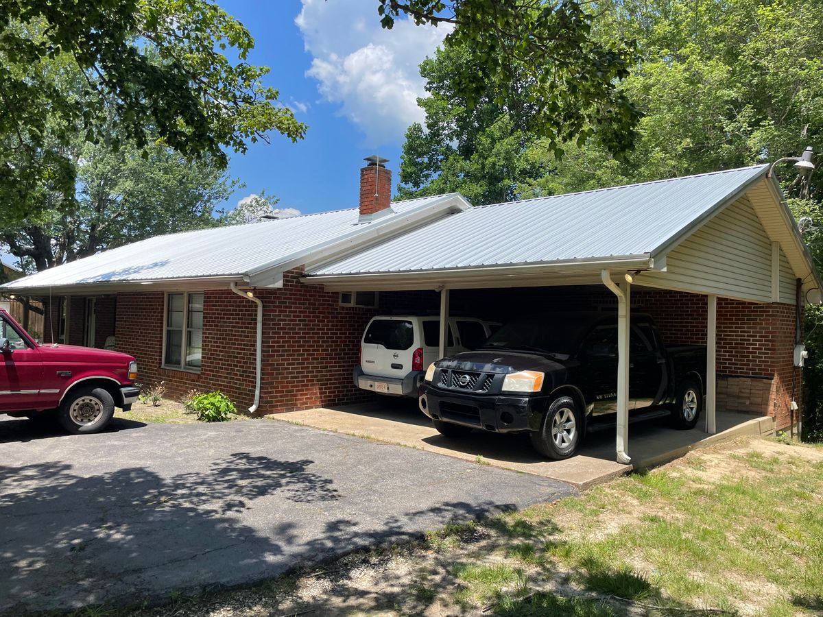 Standard Metal Roofing Installation for Lumen Constructions in Lobelville, TN