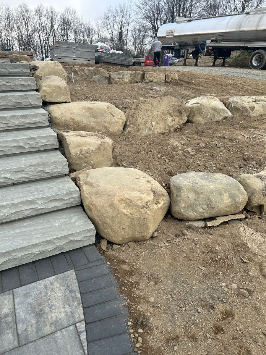 Hardscape Installation for Tony Monaco Landscaping Inc. in Orange County, NY