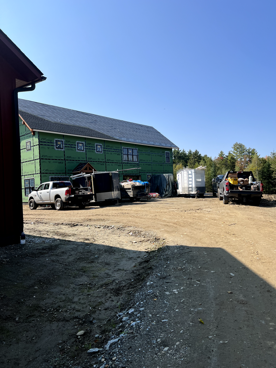 Site Preparation for Andy Naylor Excavation in Stowe, VT