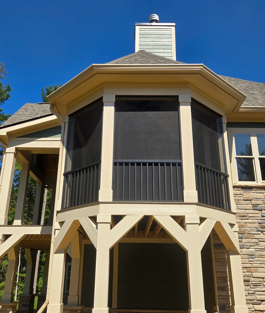 Screen Rooms for C4 TrueVision Renovations in Asheville, NC