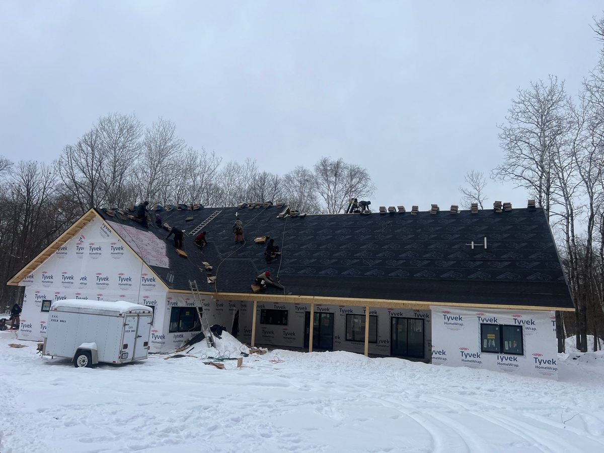 Asphalt Shingle Roofing Installation for Patriot Roofing Plus LLC in Pequot Lakes, MN