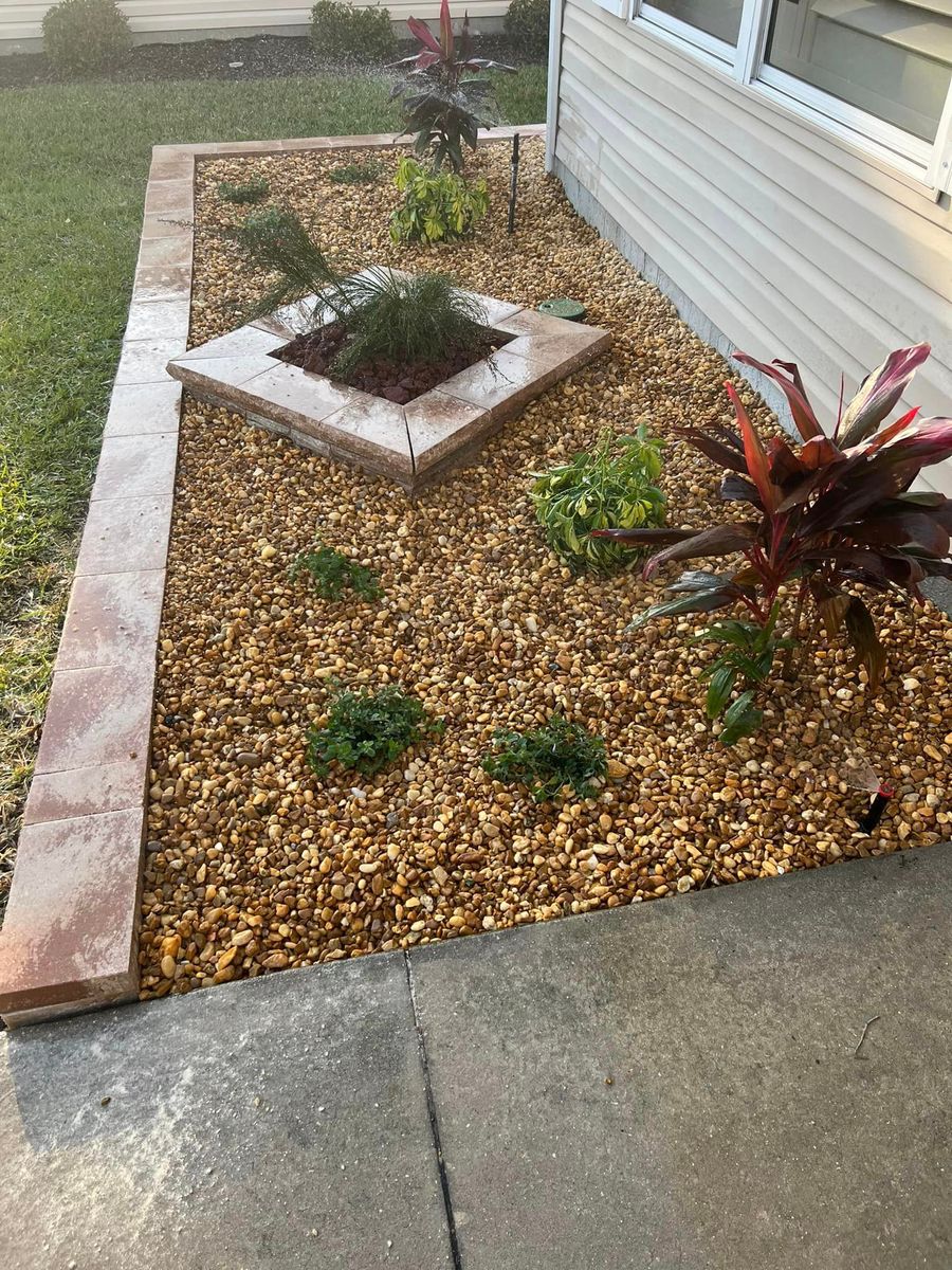 Landscape Desgin for R.B. & Company in Belleview, FL