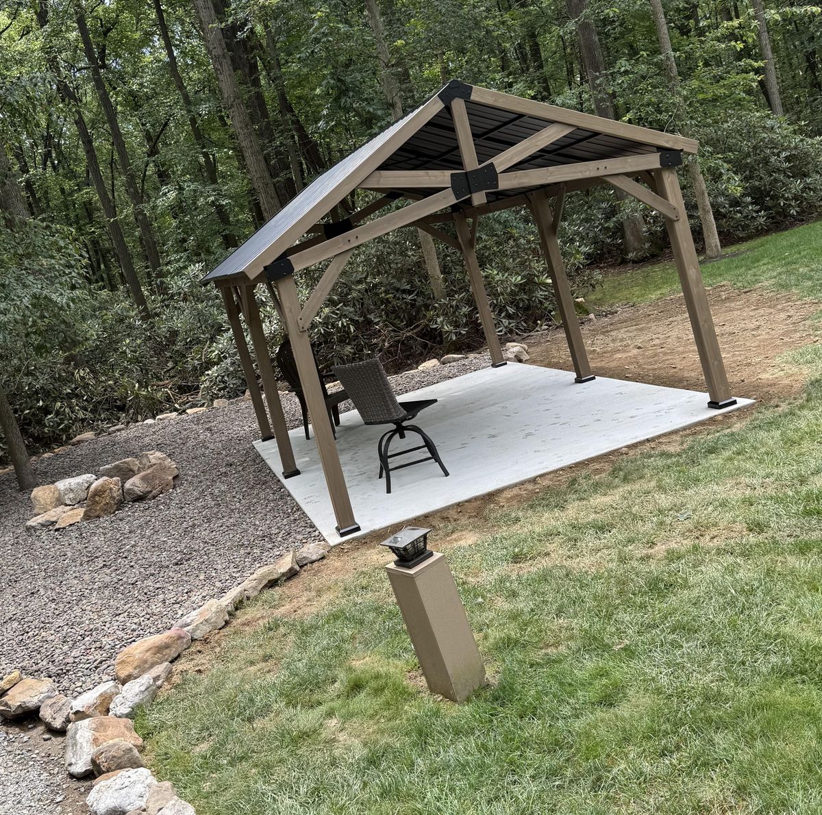 Gazebos and Pergolas for Jonathan A. Henne Property Services. in Hamburg, PA