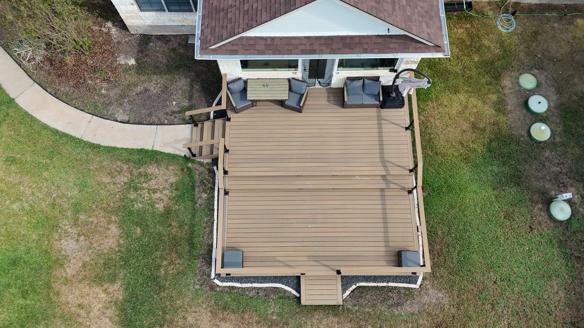 DECKING for ATX Outdoor Construction in Cedar Creek, TX
