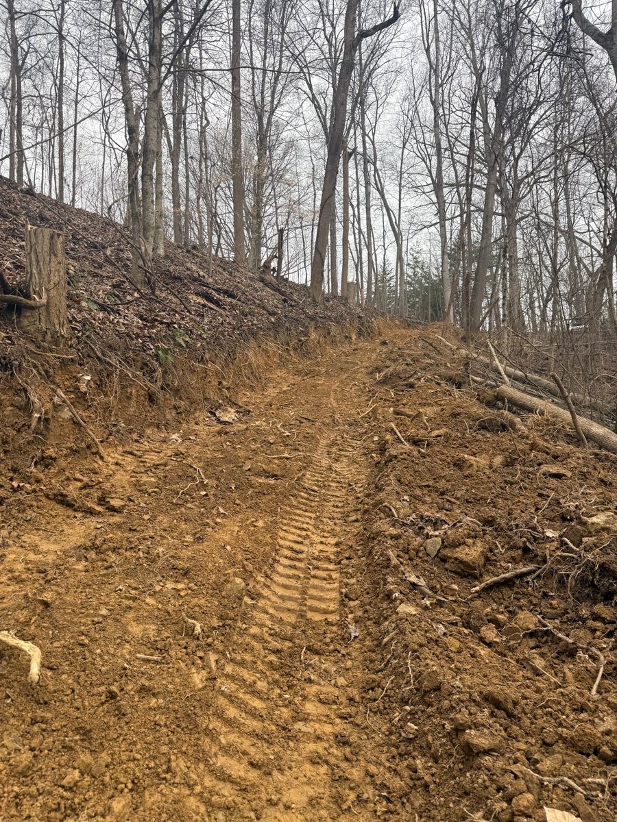 Land Clearing for Dutch Mountain Excavating in Sevierville, TN