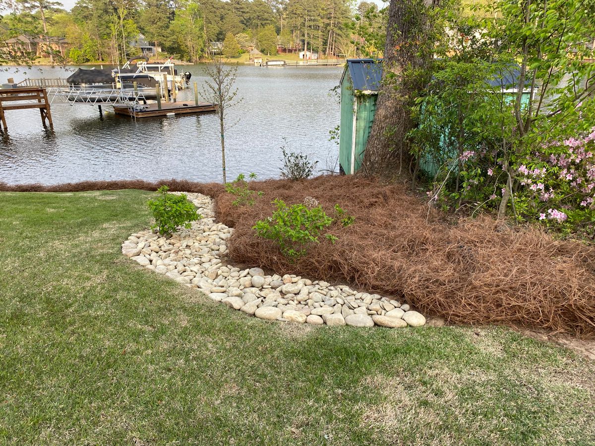 Mulch Installation for Jonathan landscaping in Lexington, South Carolina