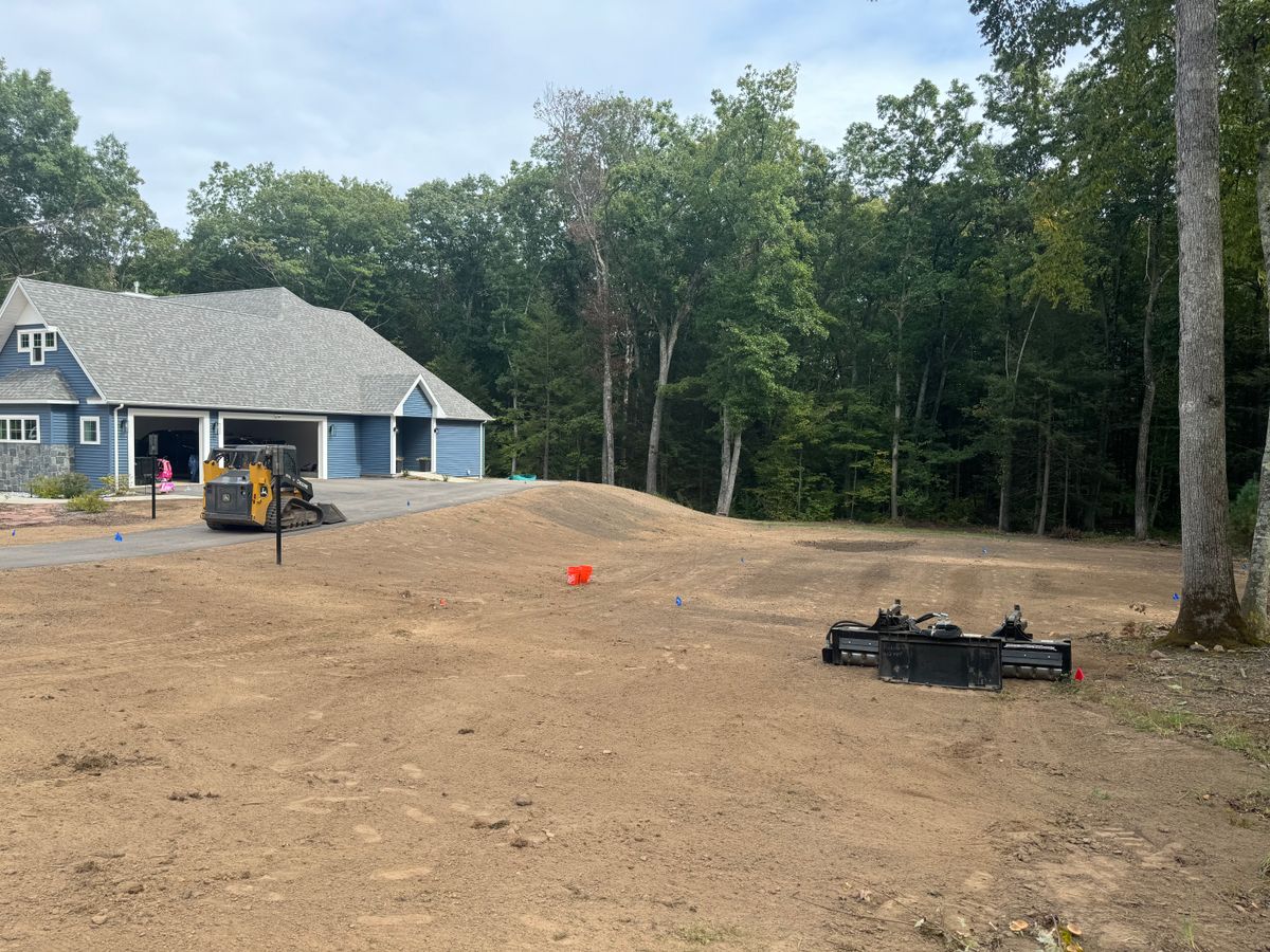 Lawn Installation for Lennon Land Management in Suffield, CT