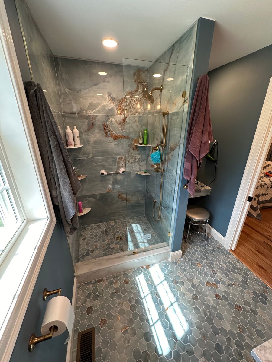 Bathroom Renovation for C&S Remodeling LLC in Hampstead, NH