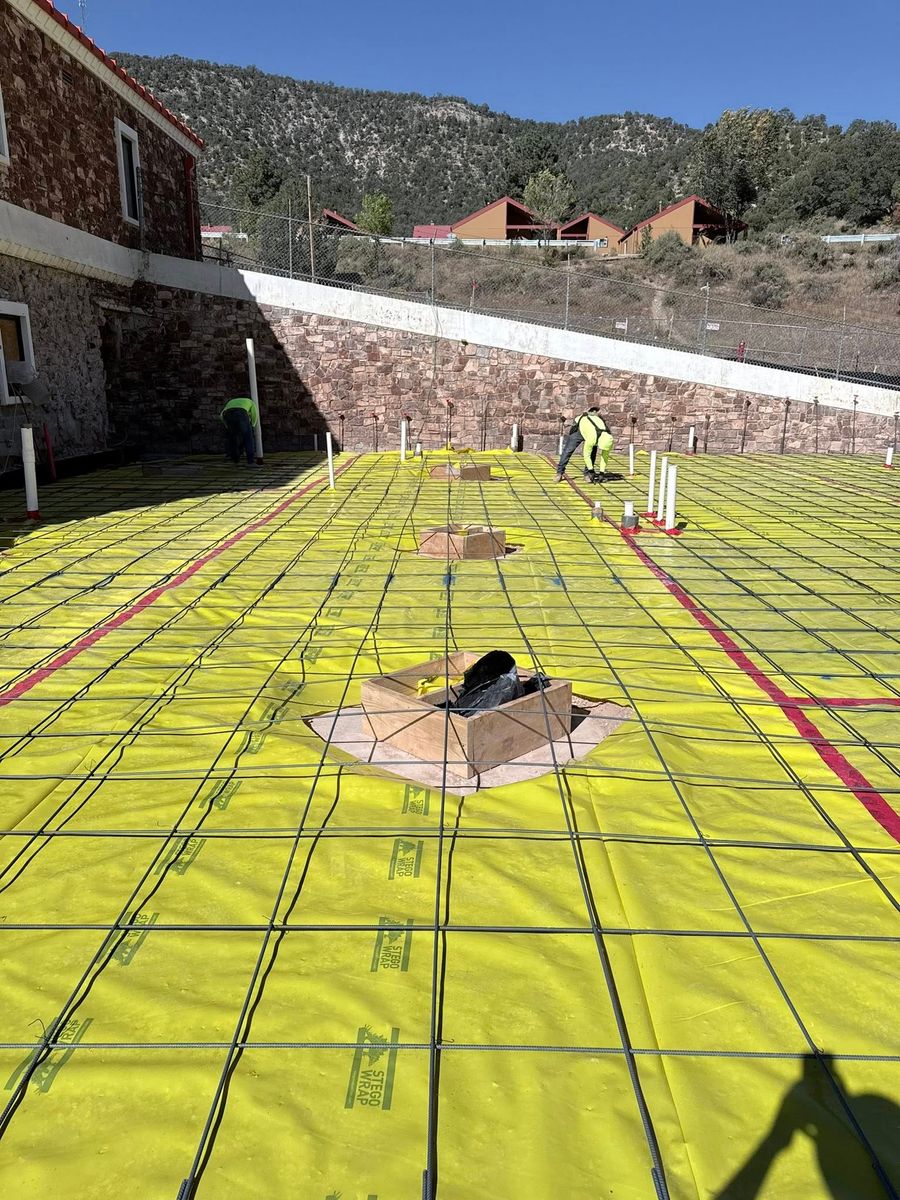 Foundation Laying for Golden Eagle Concrete LLC in Tulsa, OK