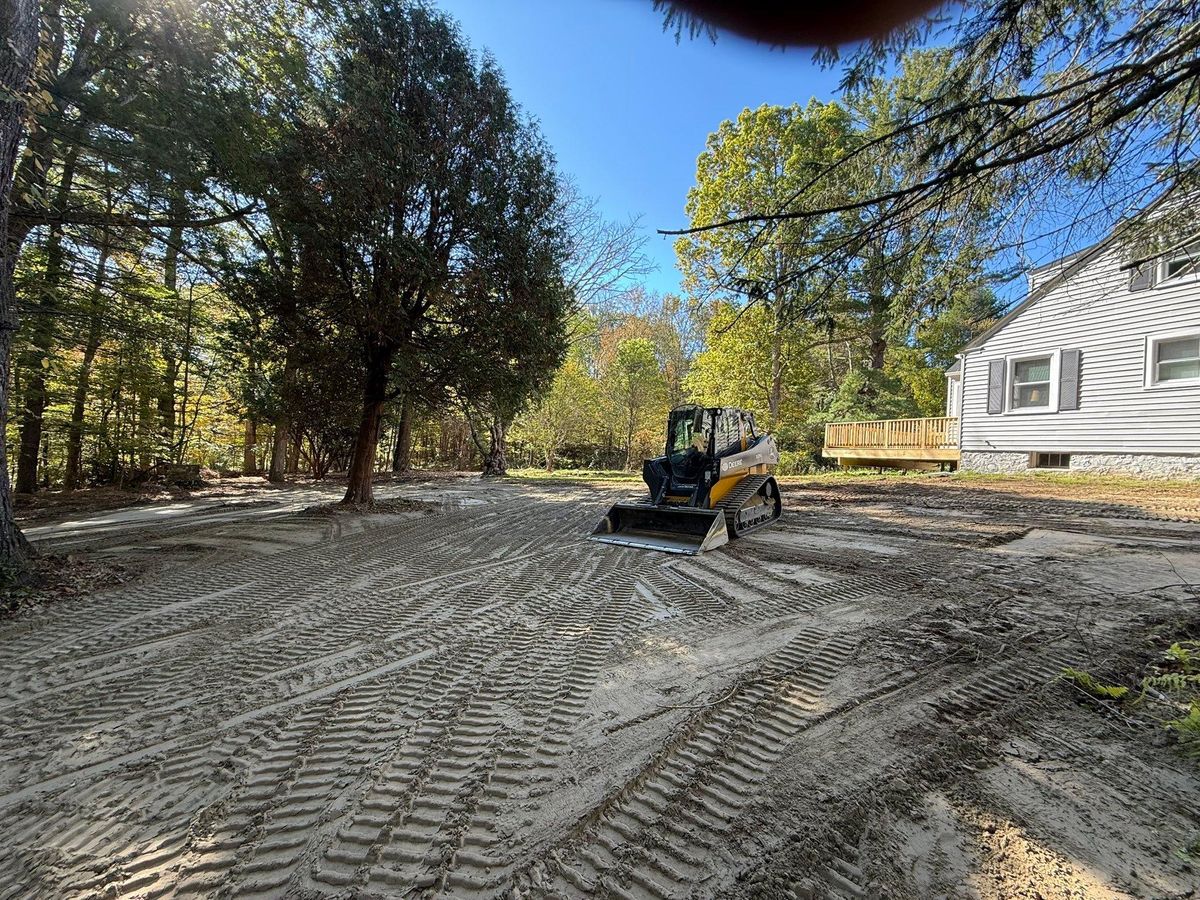 Land Clearing & Yard Expansion for Lennon Land Management in Suffield, CT