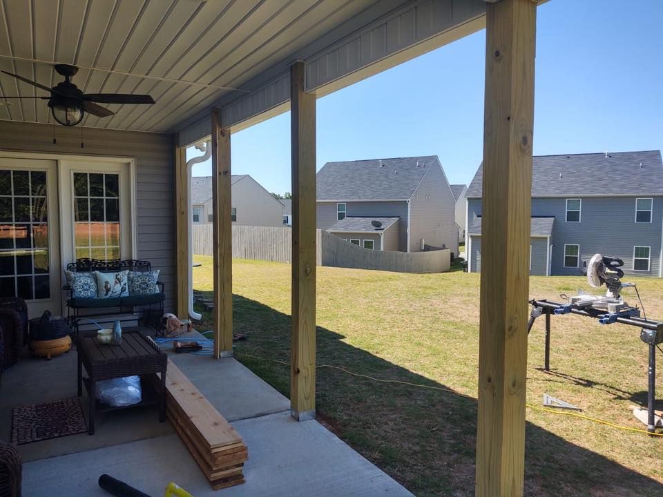 Deck & Patio Installation for Garrett Ferguson & Sons in Simpsonville,, SC