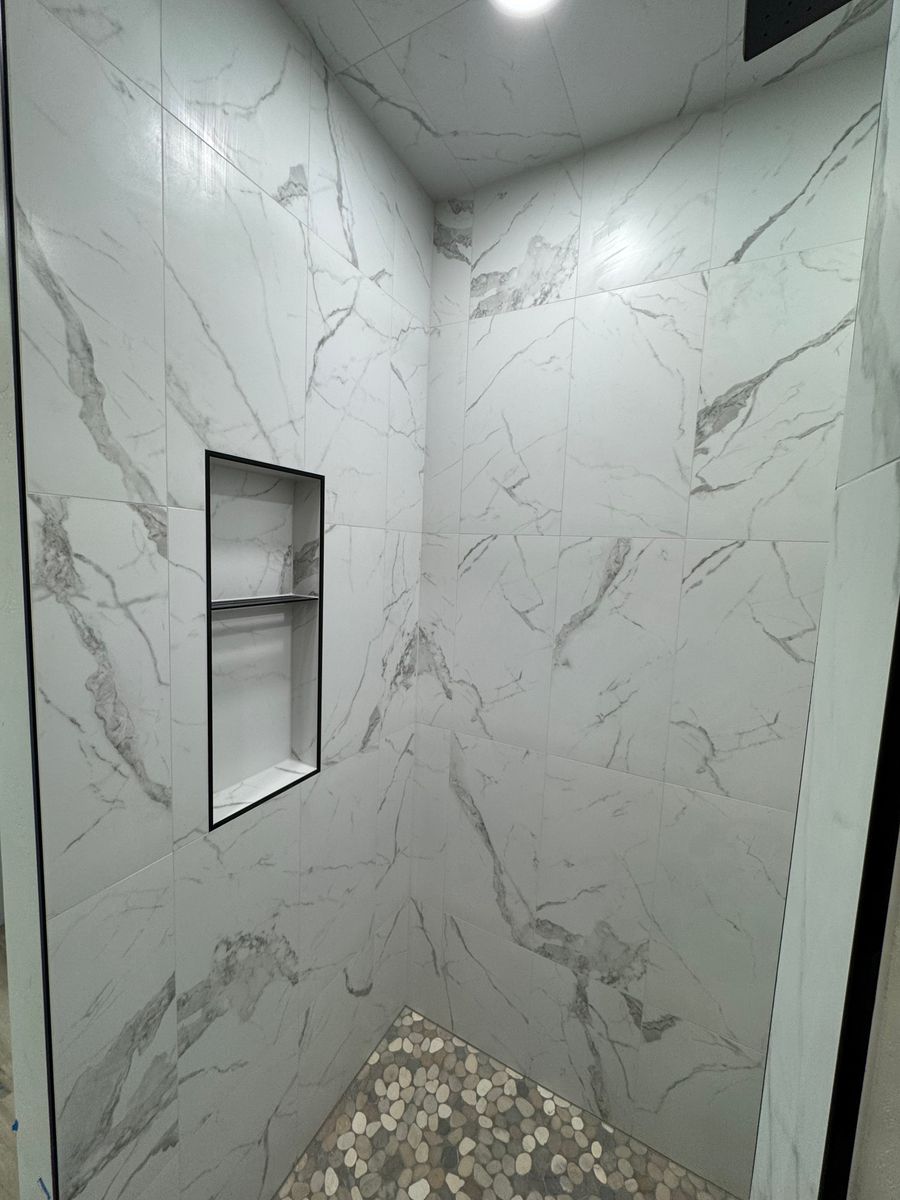 Bathroom Tiling for Dakota Tile & Stone in Belle Fourche, SD