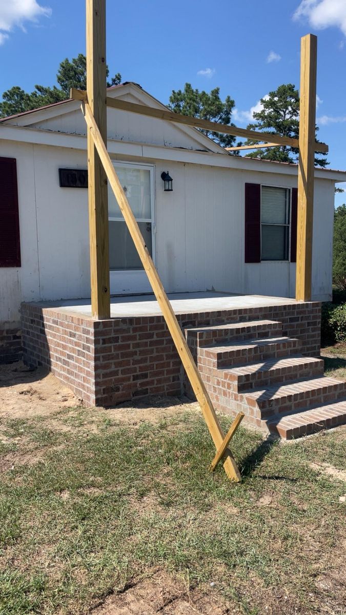 Stair Design & Installation for Palmetto Precision Concrete & More in Bethune, SC
