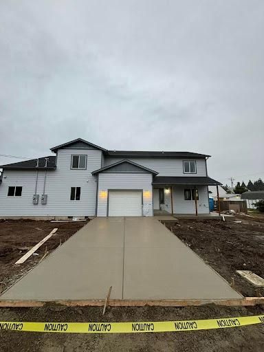 Sidewalk Installation for C&A Concrete Construction in Salem, OR