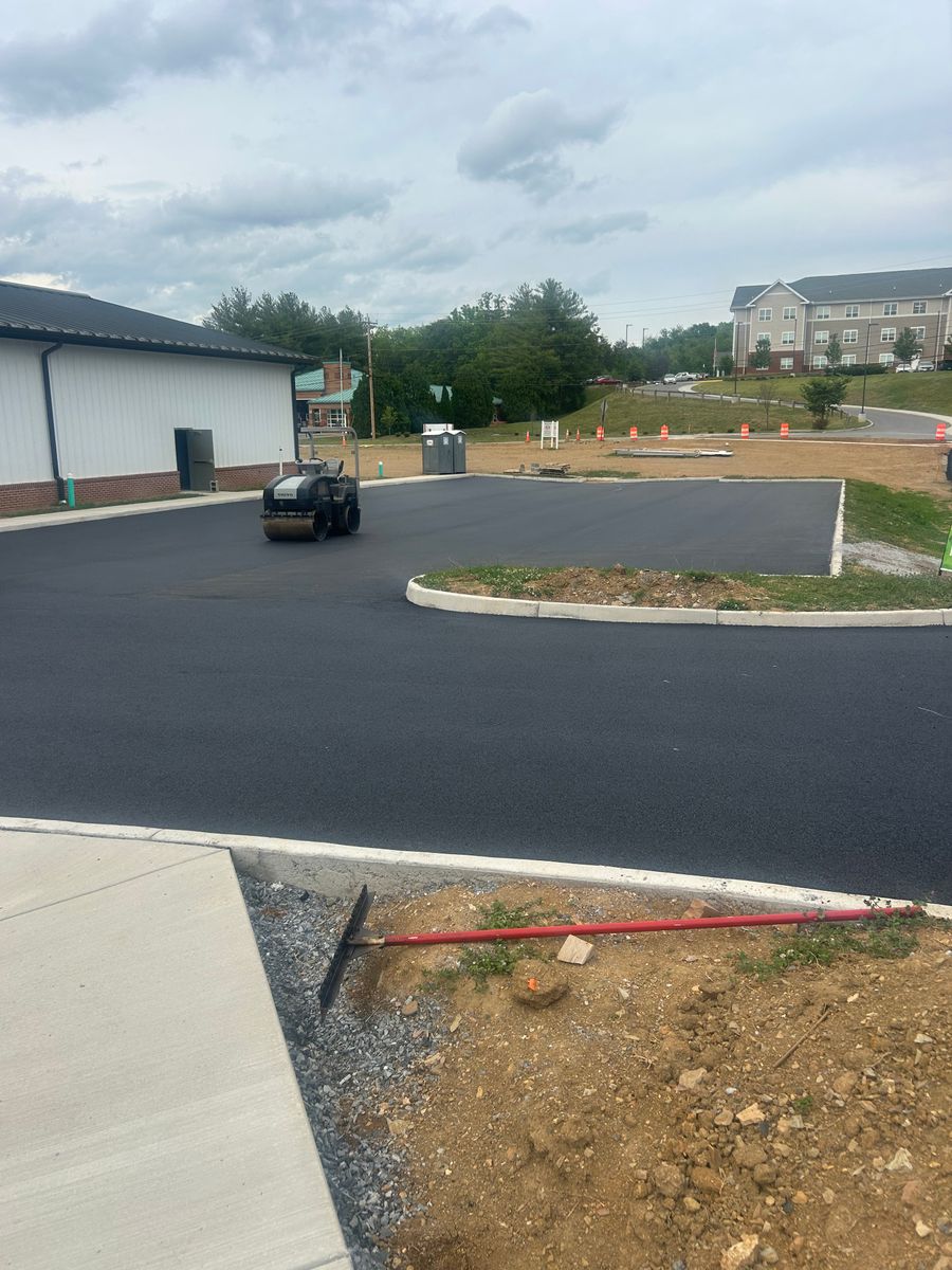 Asphalt Parking Lots for James R Carter Paving in Roanoke, VA