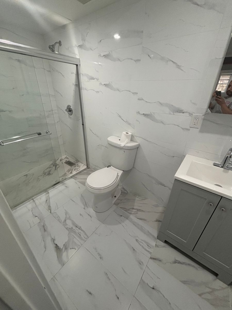 Tiling for Arpi & Alvarado Painting and Repair in Brooklyn, NY