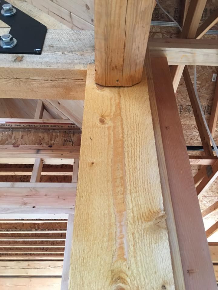 Sanding for True Blue Logworks LLC in Corvallis, MT