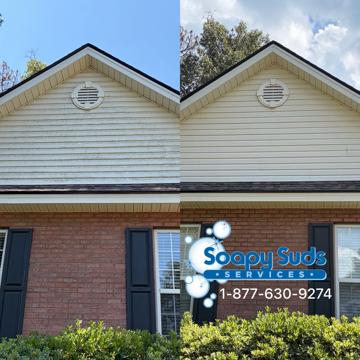 Home Softwash for Soapy Suds Services Georgia in Perry, GA