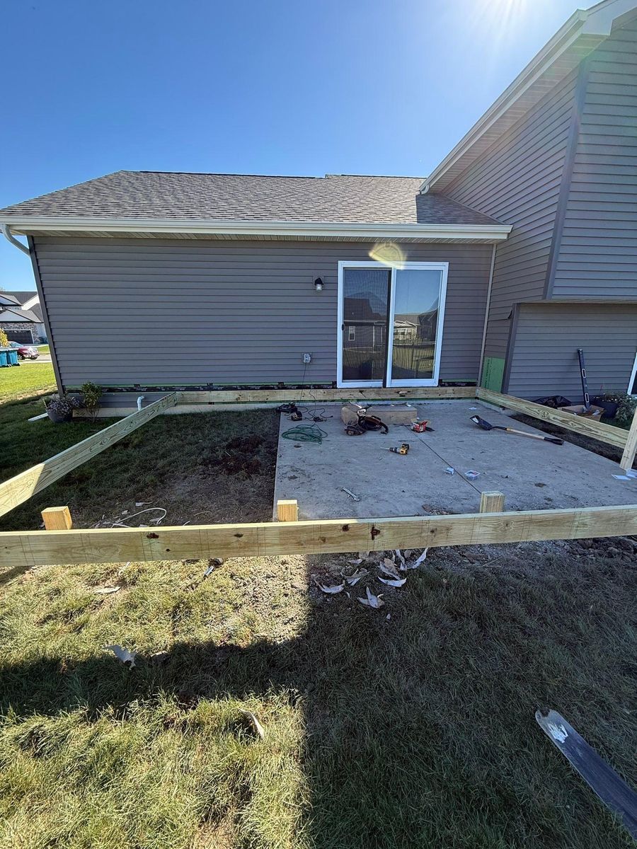 Deck & Patio Installation for Crafted Construction in Northwest , Indiana
