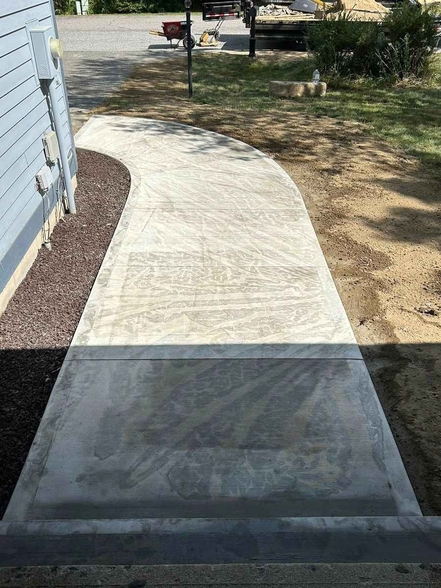 Retaining Walls  for Graham & Schriner Construction in Hinsdale, NH