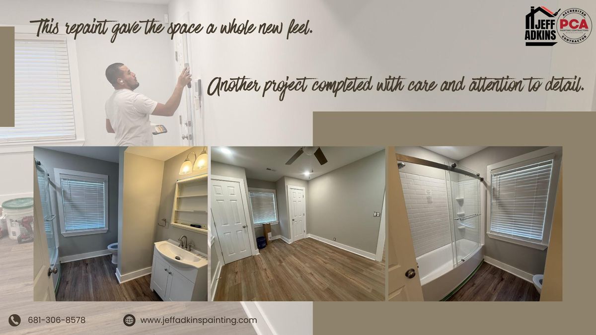 Interior Painting for Jeff Adkins Painting in Barboursville, WV