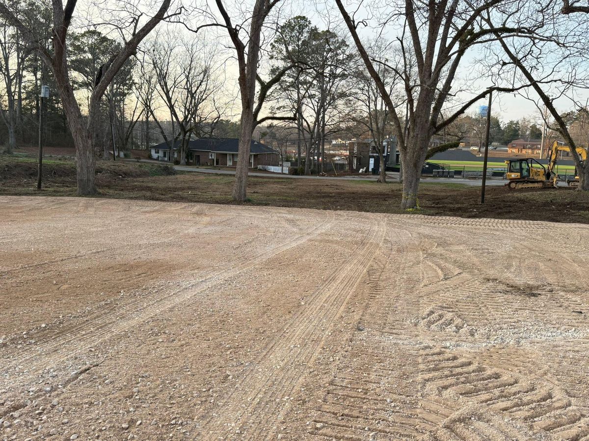 Land Grading for DC Construction Company LLC in Clanton, AL