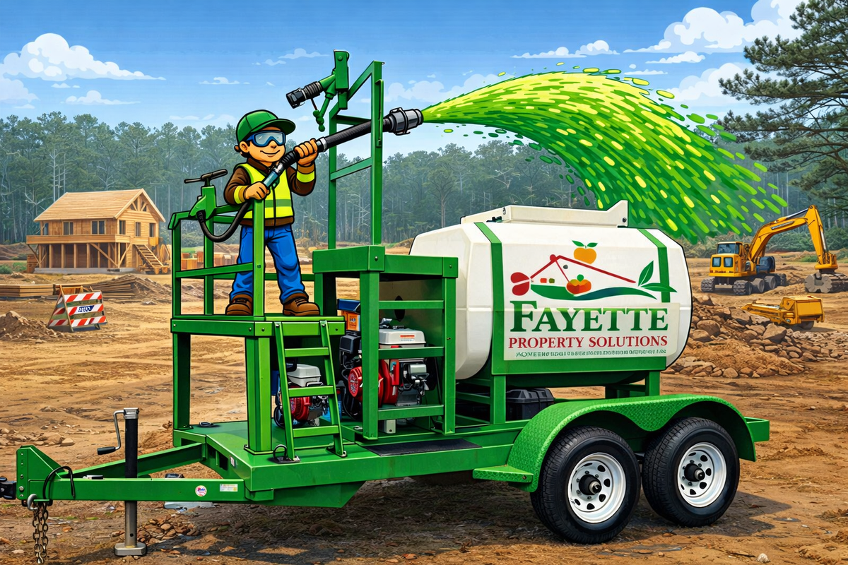 Hydro Seeding (Seasonal) for Fayette Property Solutions in Fayetteville, GA