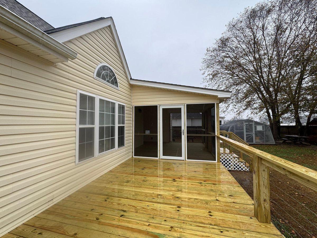 Deck & Patio Installation for Ruben R construction LLC in Mount Olive, NC