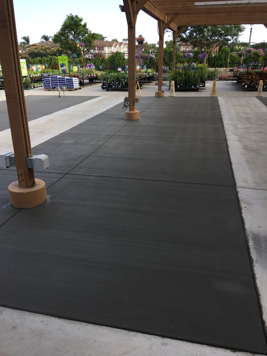 Concrete Slab Construction for S.L. Concrete in Upland, CA