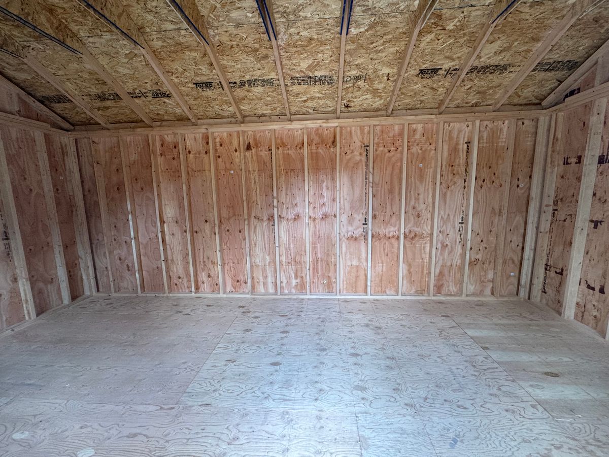 Gable Style Shed for Rocky Mountain Shed Builders in Whitefish, MT