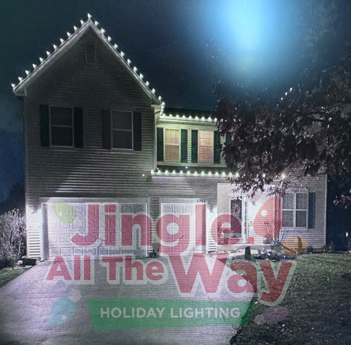 Jingle All the Way - Holiday Lighting for Soapy Suds Services in St. Charles, IL