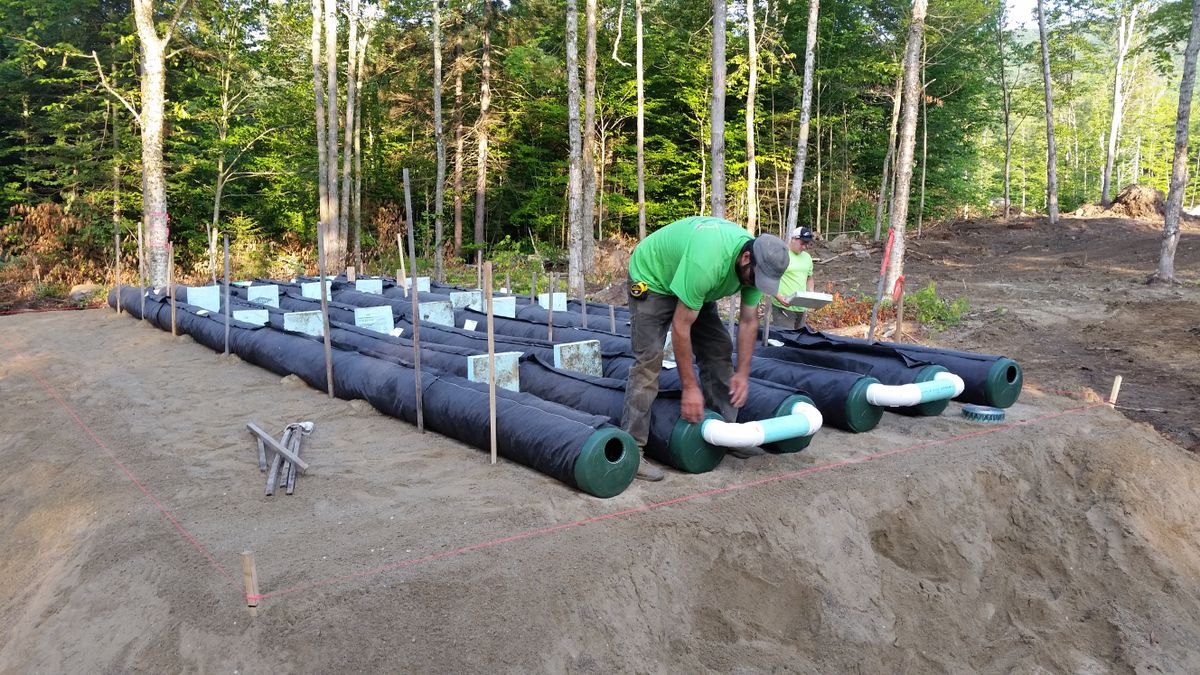 Sewer & Water & Power Lines for Andy Naylor Excavation in Stowe, VT