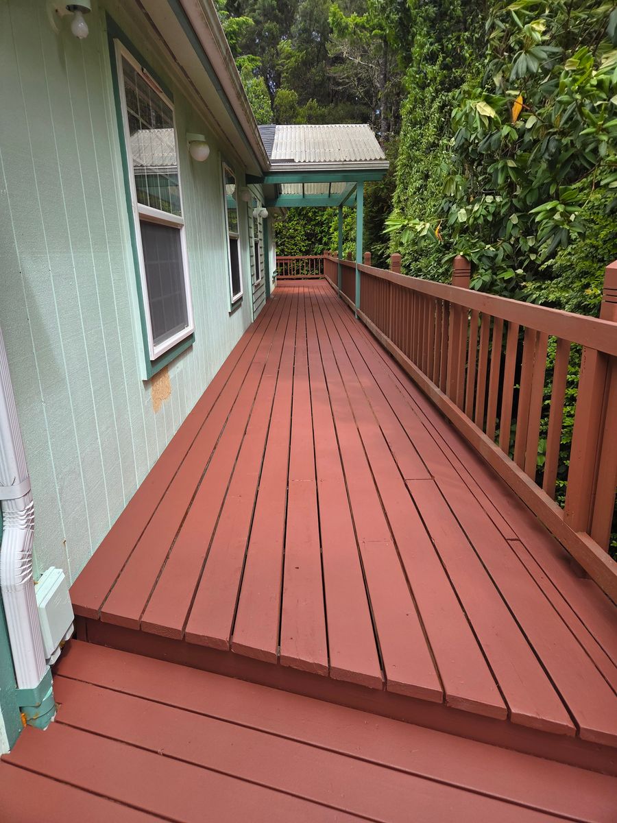 Deck Installation for BTC Construction in Florence, OR