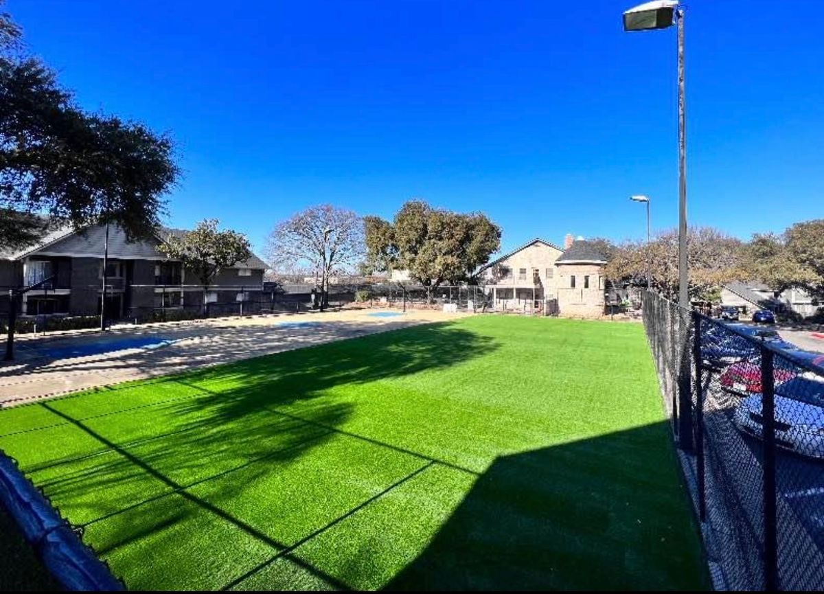 Turf Installation for Creative Edge Co. in San Antonio, TX