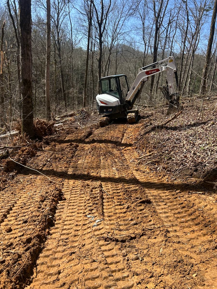Land Clearing for Dutch Mountain Excavating in Sevierville, TN
