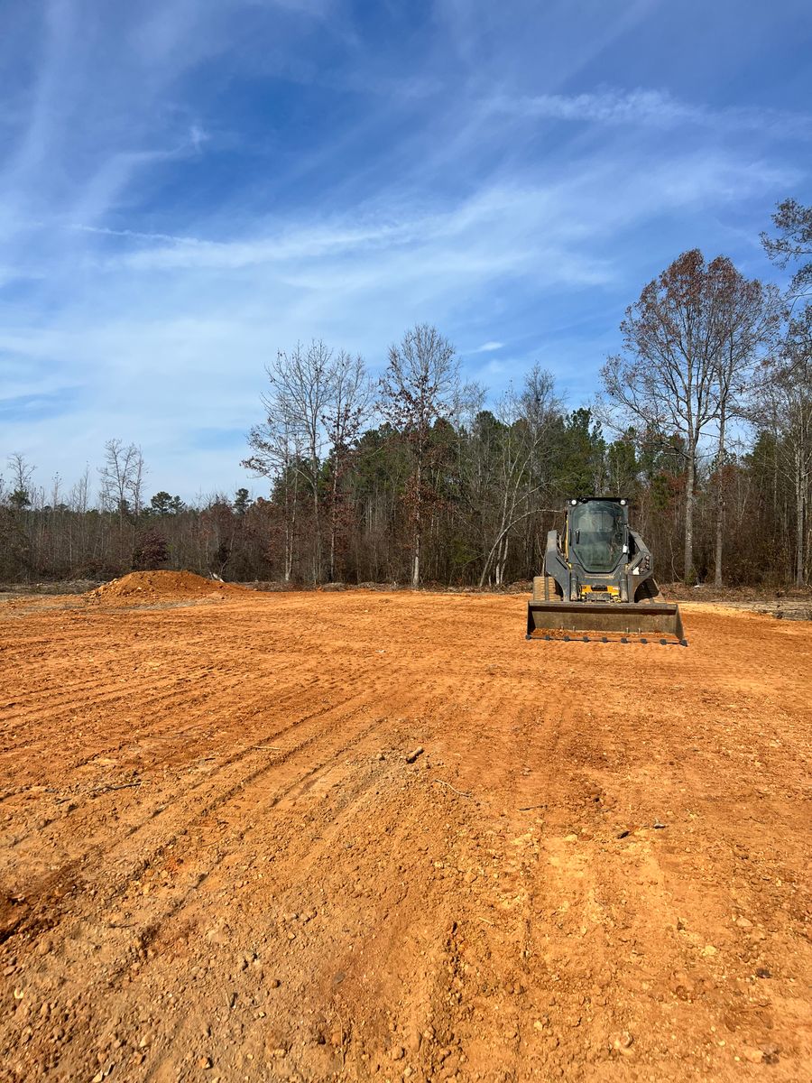 Land Clearing and Development for Triple H Construction in Cave Spring, GA