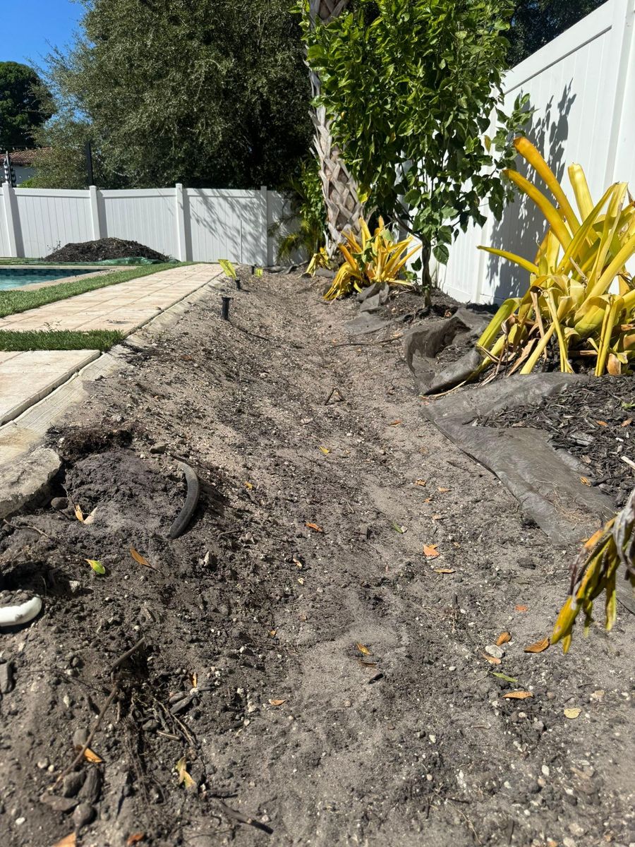 Excavation for Shoreside Property Services in Apollo Beach, FL