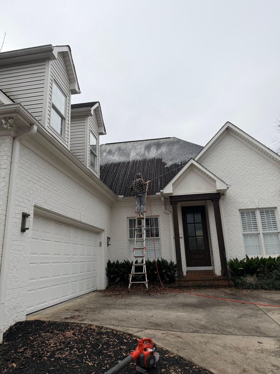 Home Softwash for JB Applewhite's Pressure Washing in Anderson, SC