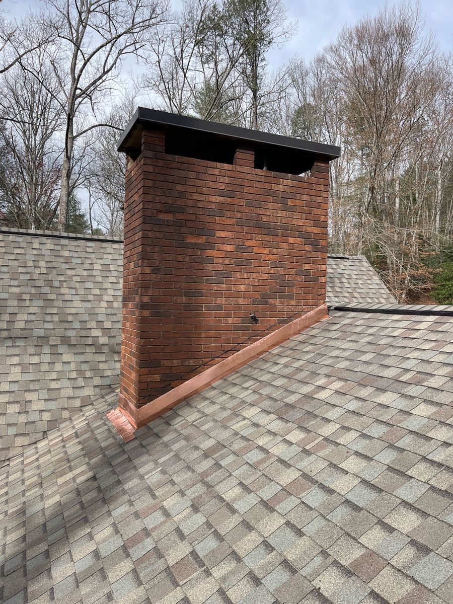 Chimney Replacement for RJ Roofing of WNC in Brevard, NC