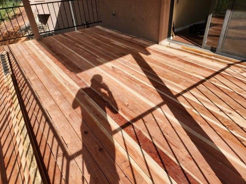 Deck Construction for Orly's Grind Remodeling ROC #344947 in Prescott, AZ
