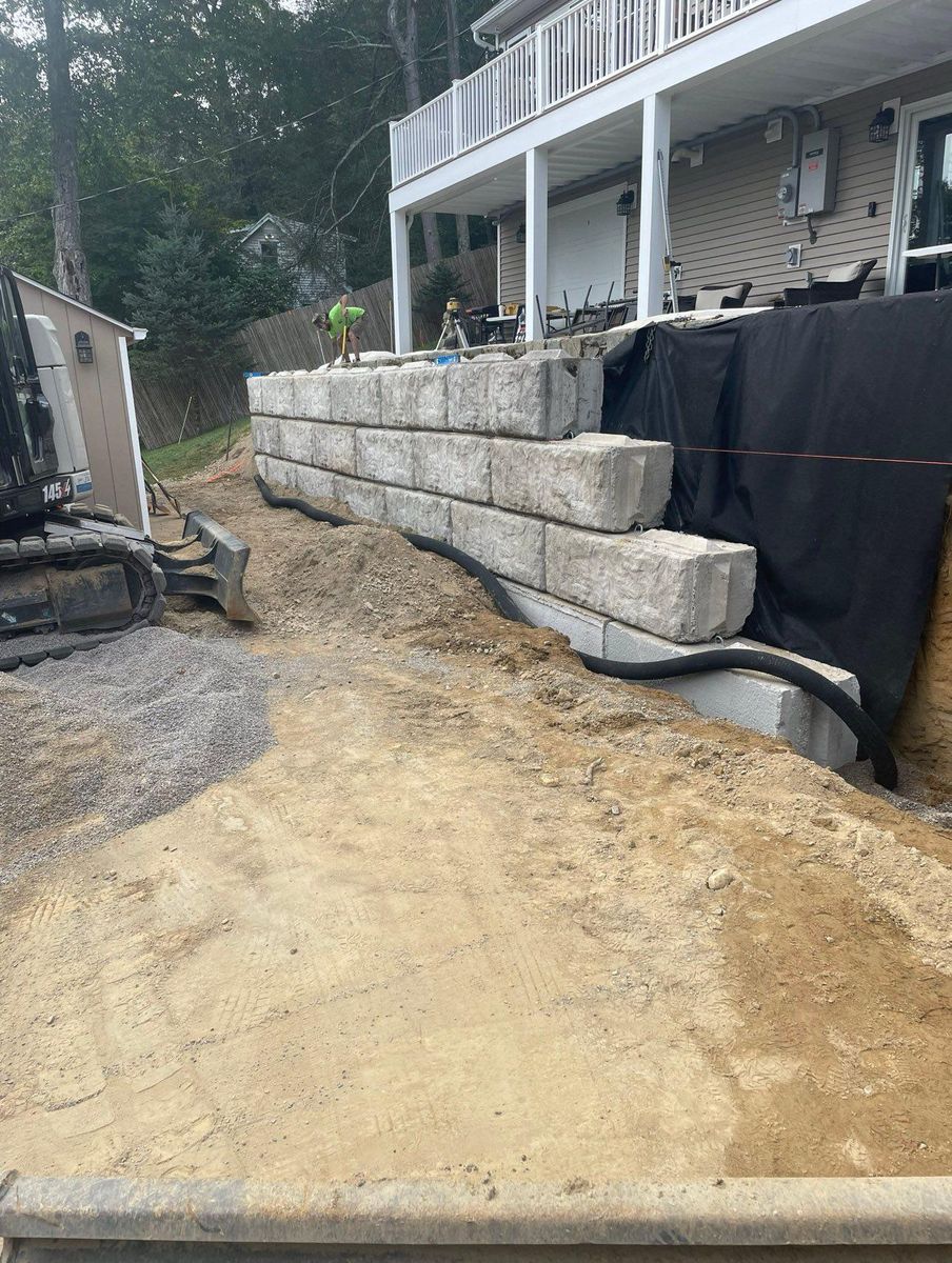 Grading for CS Property Maintenance in Middlebury, CT