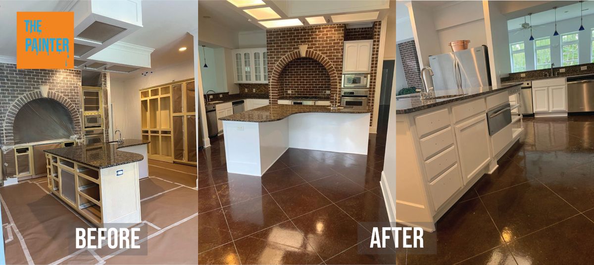 Kitchen and Cabinet Refinishing for G&M Painters LLC in Charleston, SC