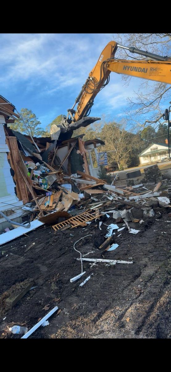 Residential & Commercial Excavation for Beards Creek Construction LLC in Grantsboro, NC