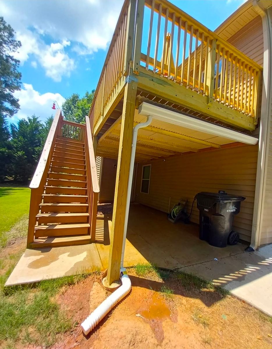 Deck Construction for All Out Construction in Atlanta, GA