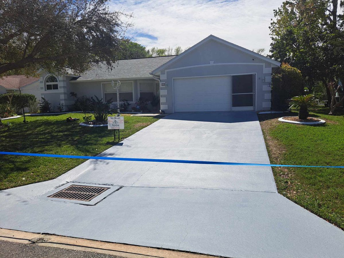 Concrete Coatings for Red Knight Painting in Daytona Beach, FL