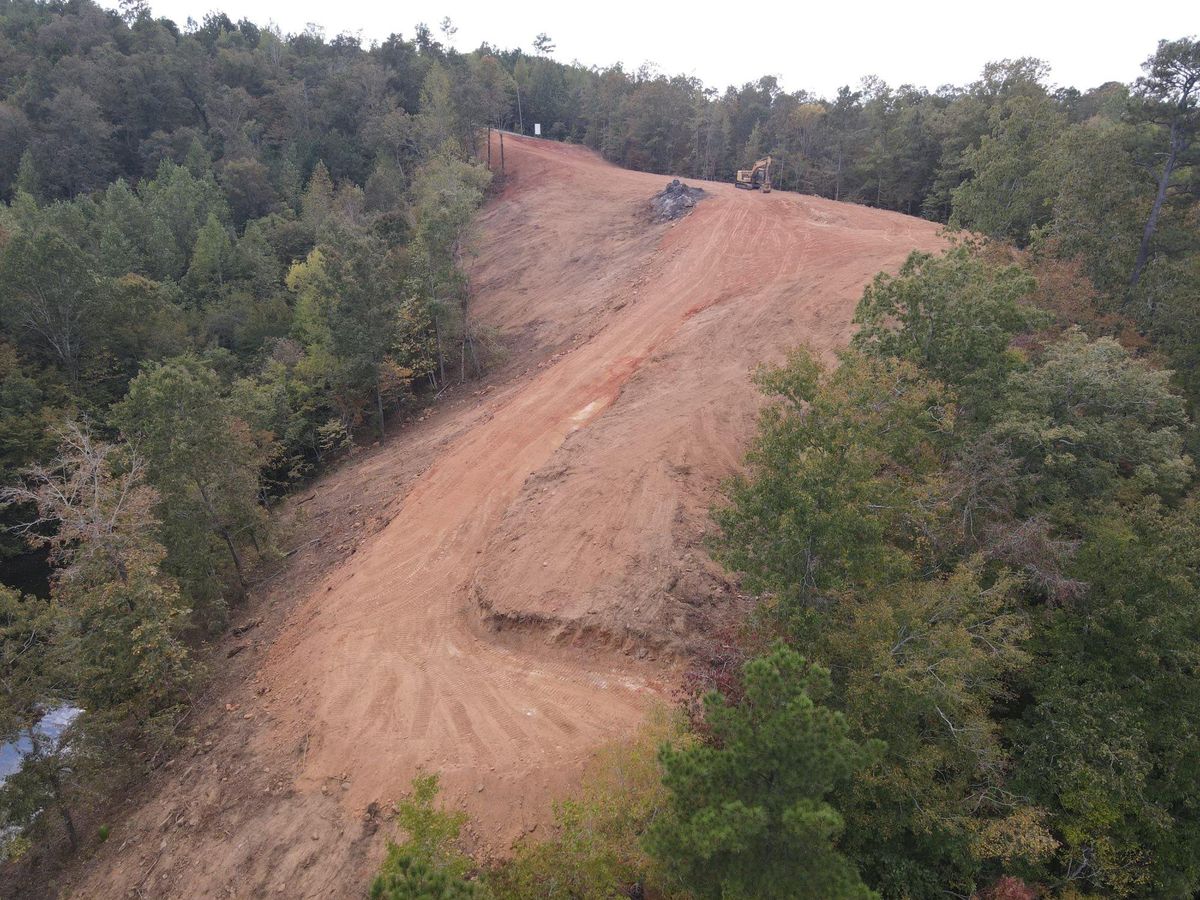 Land Grading for DC Construction Company LLC in Clanton, AL